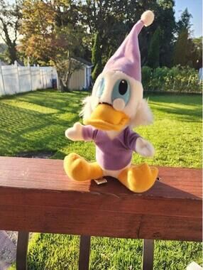 Vintage Disney Scrooge McDuck A Christmas Carol Plush